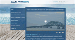 Desktop Screenshot of eastwestmarine.net